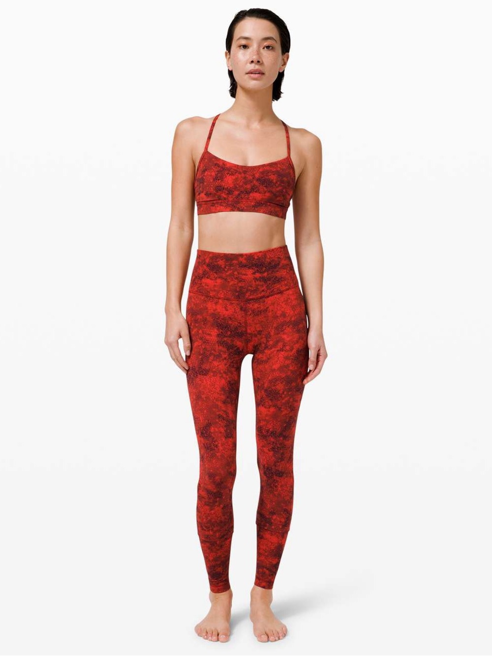 109. Lululemon Align Pant 28" Lunar New Year
Intricate Oasis Love Red size 8